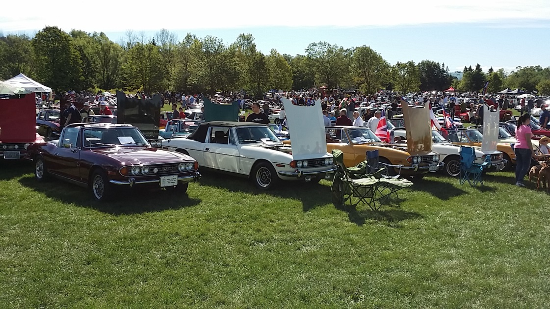 British Car Day, Bronte Creek Provincial Park, Oakville, Ontario ...