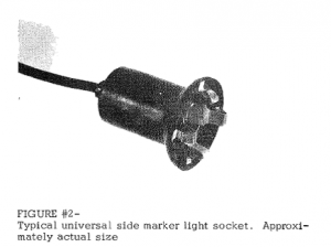 replacement parking light socket